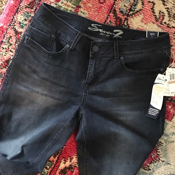 Seven Booty shaping dark indigo jeans - Picture 2 of 4
